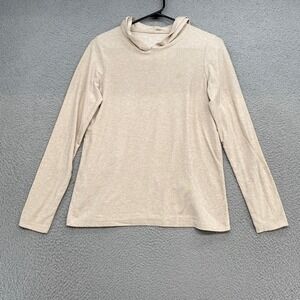 Beyond Yoga Hoodie Womens XS Spacedye Pullover Neutral Beige Day Night Sweater